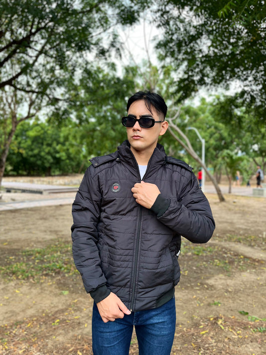 CHAQUETA CABALLERO TÉRMICA EN SUPERNYLON CON OVEJERO-ORION KAPUT