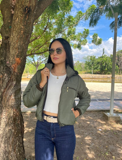 CHAQUETA IMPERMEABLE MUJER CONVERTIBLE A CHALECO TÉRMICA-NACFEL