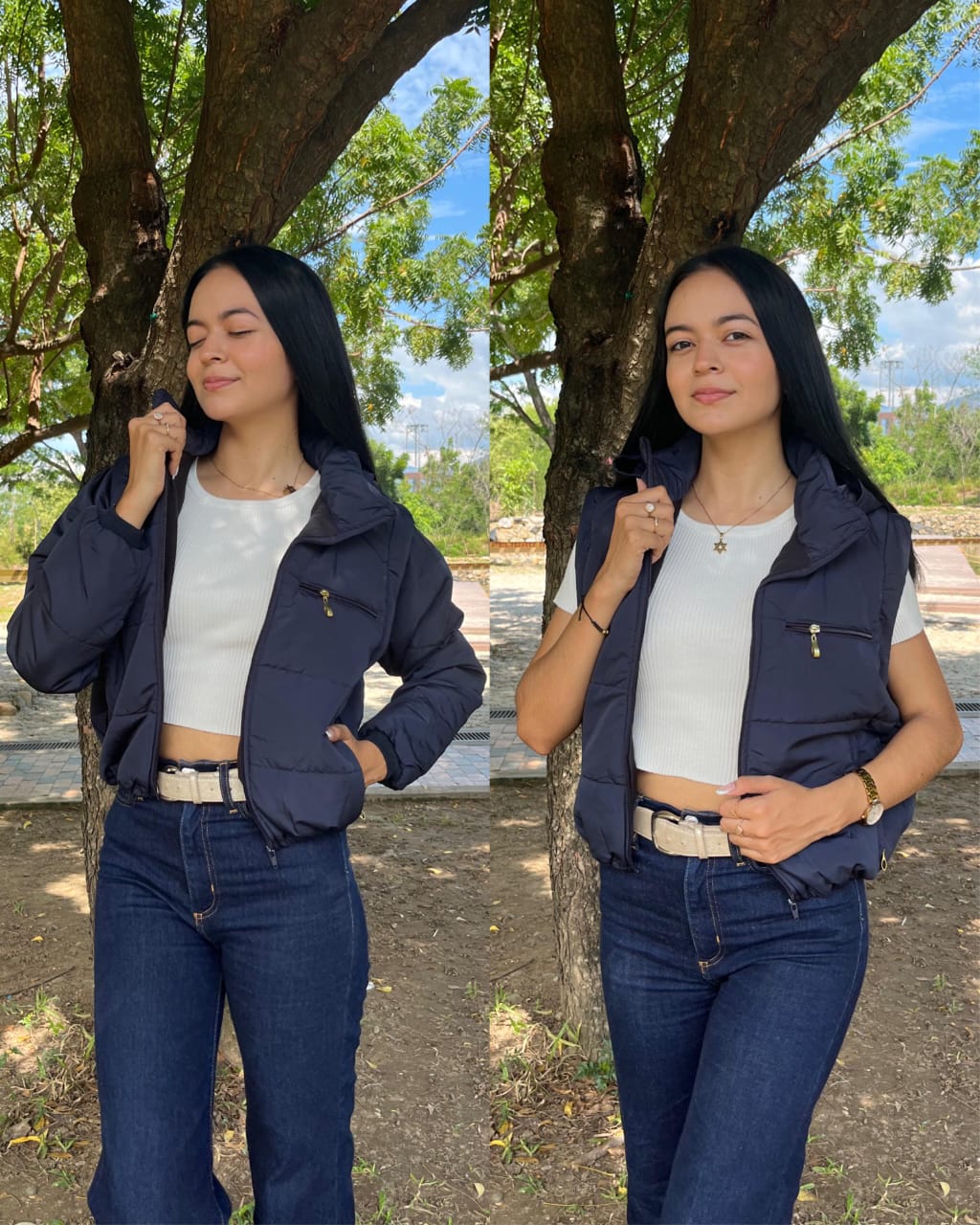 CHAQUETA IMPERMEABLE MUJER CONVERTIBLE A CHALECO TÉRMICA-NACFEL