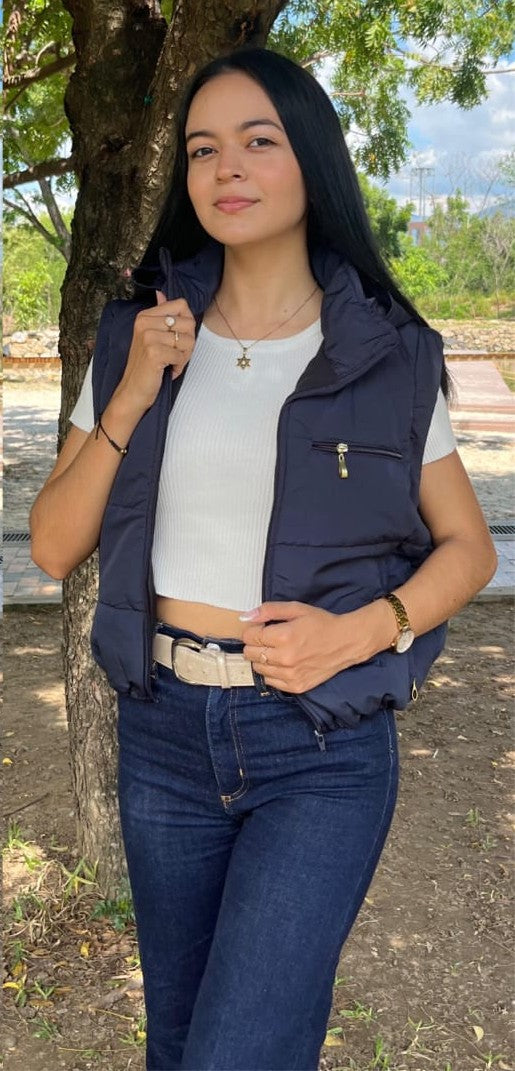 CHAQUETA IMPERMEABLE MUJER CONVERTIBLE A CHALECO TÉRMICA-NACFEL