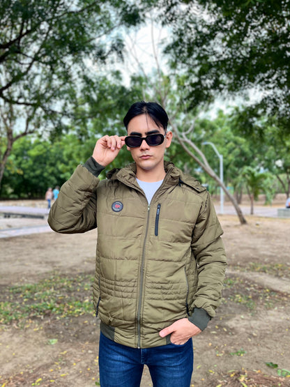 CHAQUETA CABALLERO TÉRMICA EN SUPERNYLON CON OVEJERO-ORION KAPUT