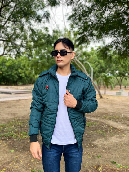 CHAQUETA CABALLERO TÉRMICA EN SUPERNYLON CON OVEJERO-ORION KAPUT