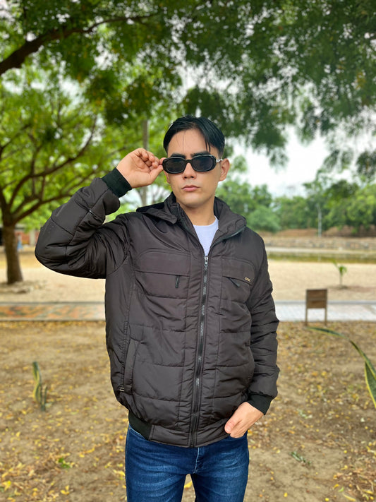 CHAQUETA CABALLERO EN SUPERNYLON LIGERA CAPOTA DESPRENDIBLE-MILLER OSXPOR